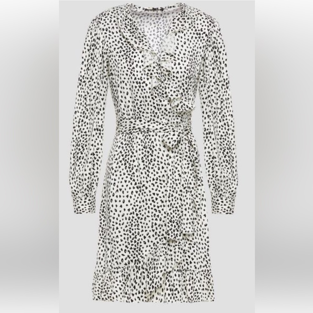 Maje Rosana ruffled dress, size 2